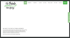 Desktop Screenshot of pointehotsprings.com